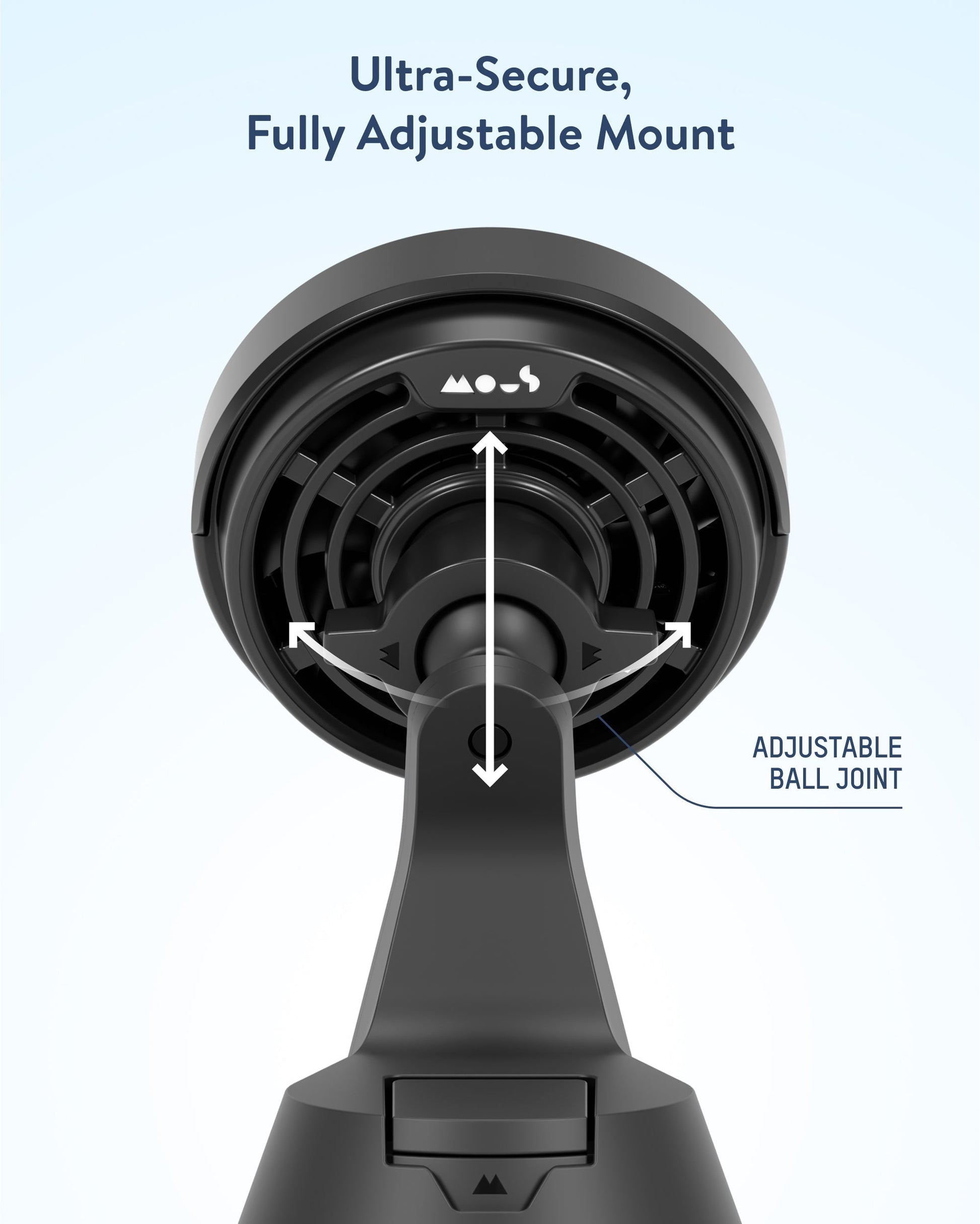 Wireless Charging Suction Mount